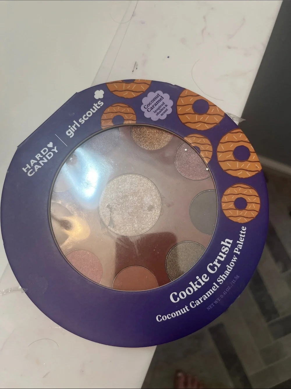 Hard Candy Cookie Crush Coconut Caramel Eyeshadow Palette - Purple